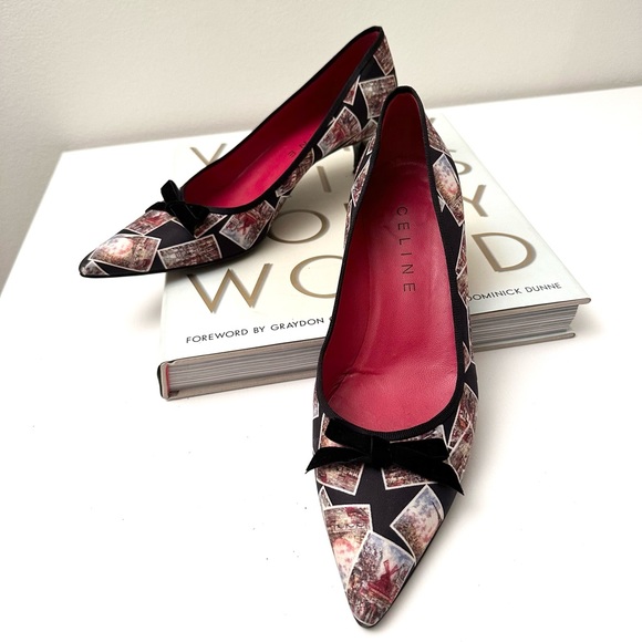 Celine | Shoes | Vintage Celine Kitten Heels | Poshmark